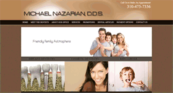 Desktop Screenshot of familydentist-losangeles.com